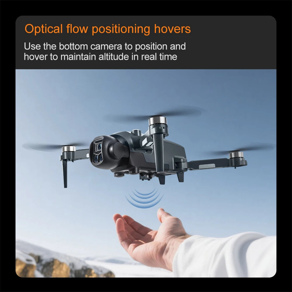 Lenovo V988 Foldable 8K Drone Dual Camera Brushless Quadcopter - image 22