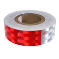 2in x 200ft Red/White Reflective Safety Tape – Waterproof