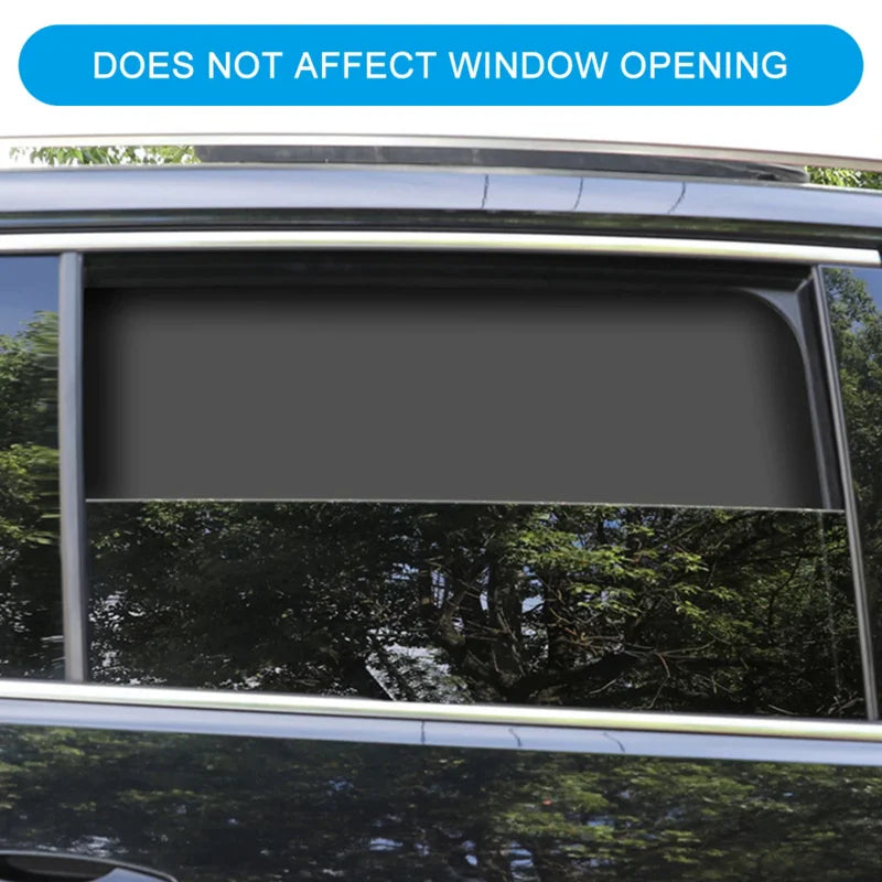 Magnetic Car Window Sun Shade Curtain - view 4