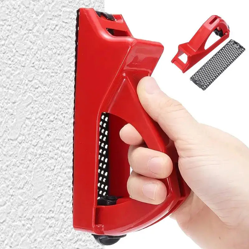 Drywall rasp and plasterboard planer, edge trimming tool for gypsum board