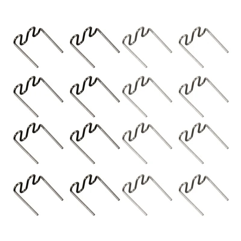 0.6mm/0.8mm 500pcs Welding Wire Nails For Repairing Car Safes Hot Melt Welding Wire Bumper Fracture Repair Plastic Machine Nails