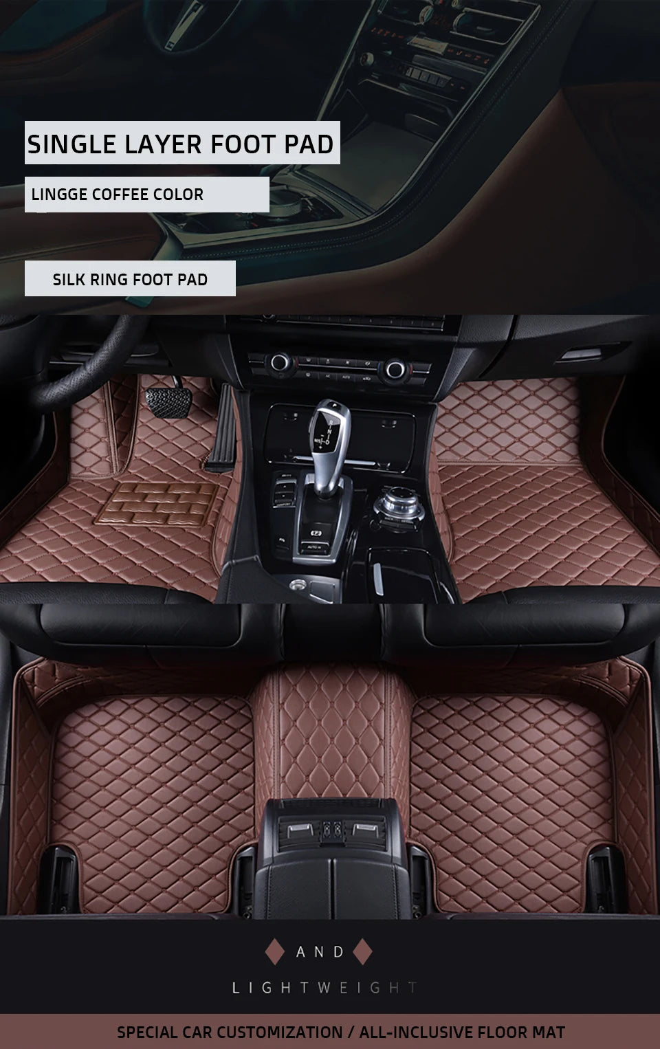 Custom Leather Floor Mats for Ford F-150 – Premium Protection - image 12