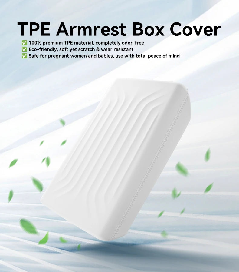 Armrest Cover for Tesla Model Y Juniper, Model YL and Model 3 Highland