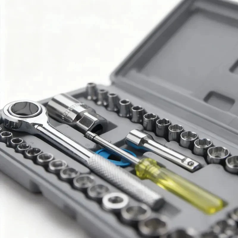 Auto‑Disassembly Socket Wrench Set, Multifunctional Car Repair Tool Kit for Automotive Maintenance