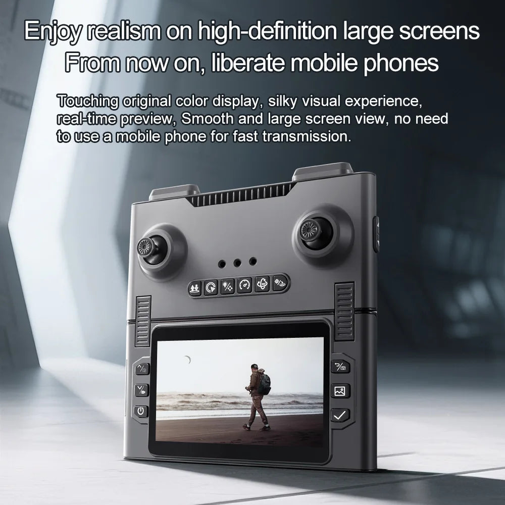 M66 Foldable Drone with 4.3-inch Screen Remote, 4K Dual Camera, 5G FPV - image 15
