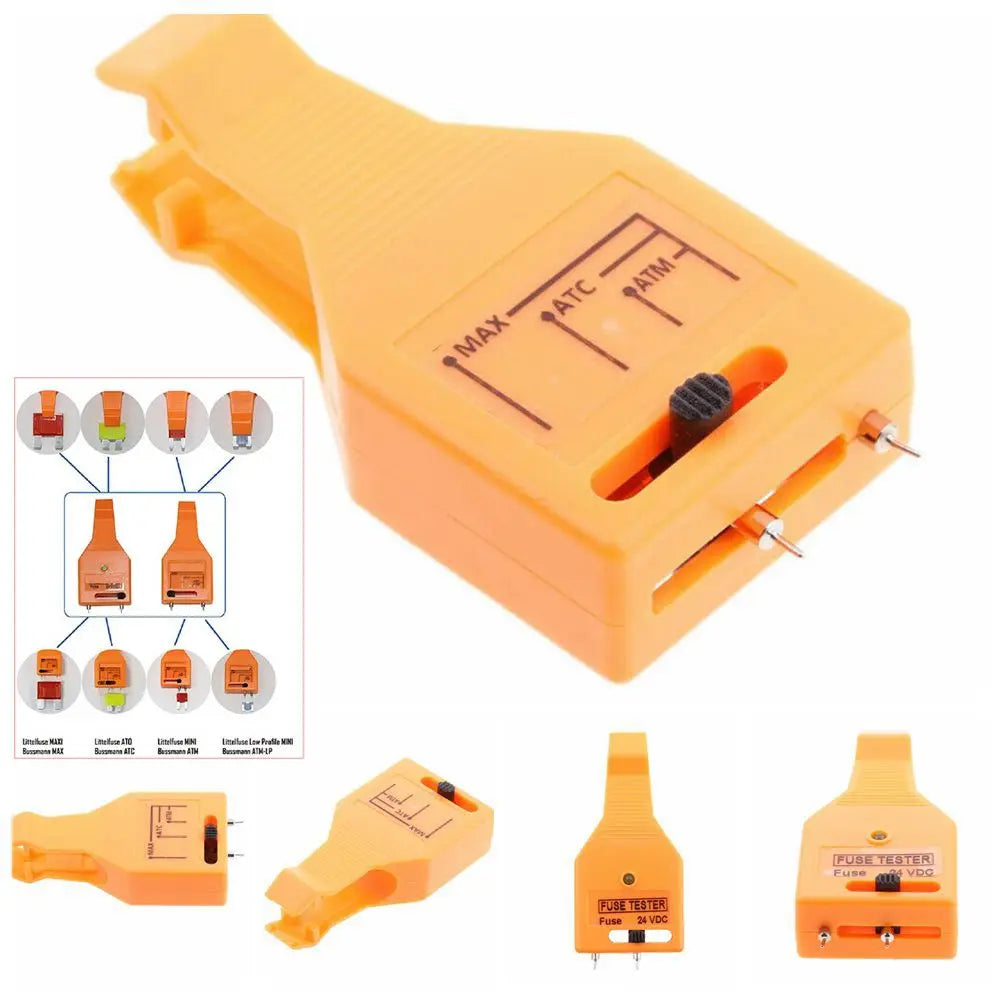 New Hot Automobiles Puller Kit with Green LED Indicator Light Auto Checker Car Fuse Type Tester Car Fuse Tester Puller
