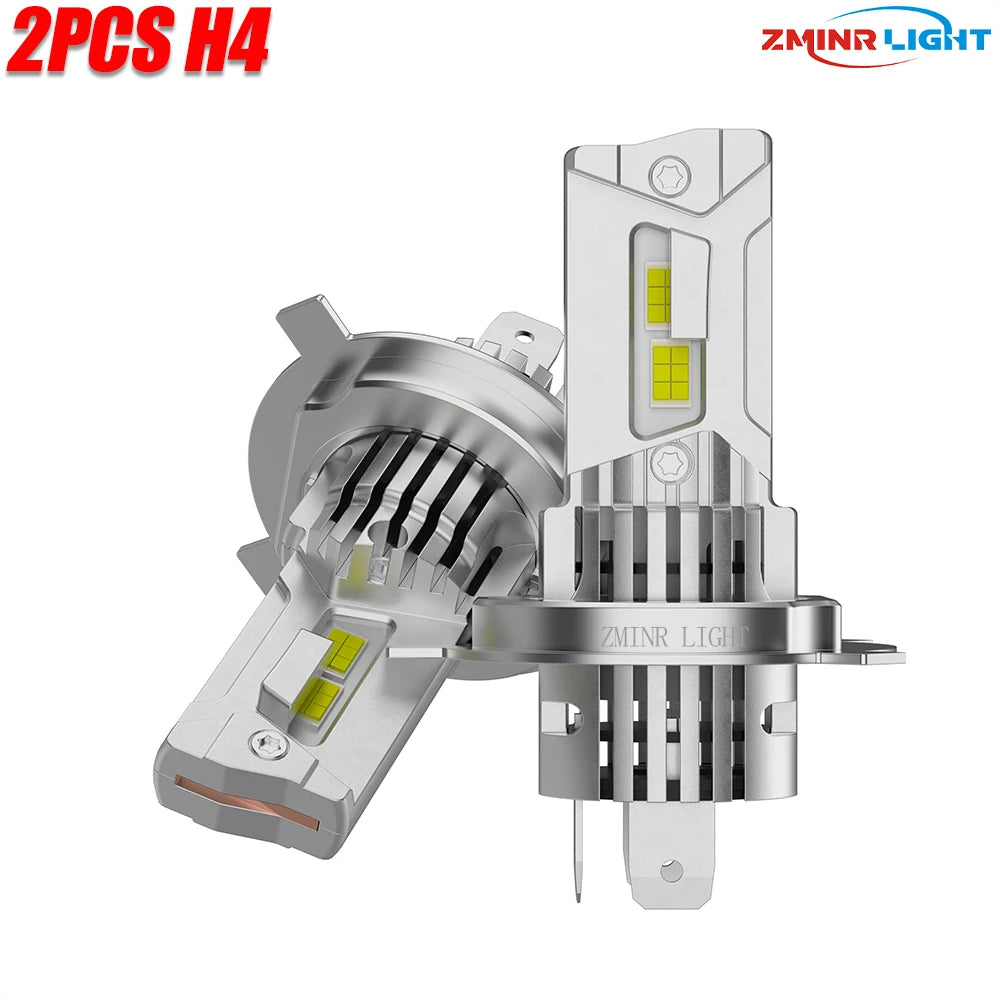 Super Bright 6000K LED Headlight Bulbs H1 H4 H7 Plug and Play - image 9