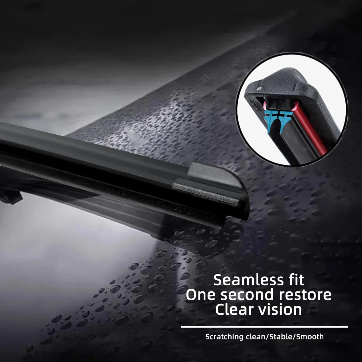 For GMC Sierra 1500 2500 3500 HD Crew Extended Cab Pick Up 2014 2015 2016 2018 2019 2020 Car Brush DoubleRubber Windshield Wiper