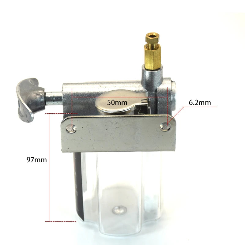 Manual Lubrication Piston Oil Pump, Hand-Operated for Centralized Lubrication Systems and CNC Machines