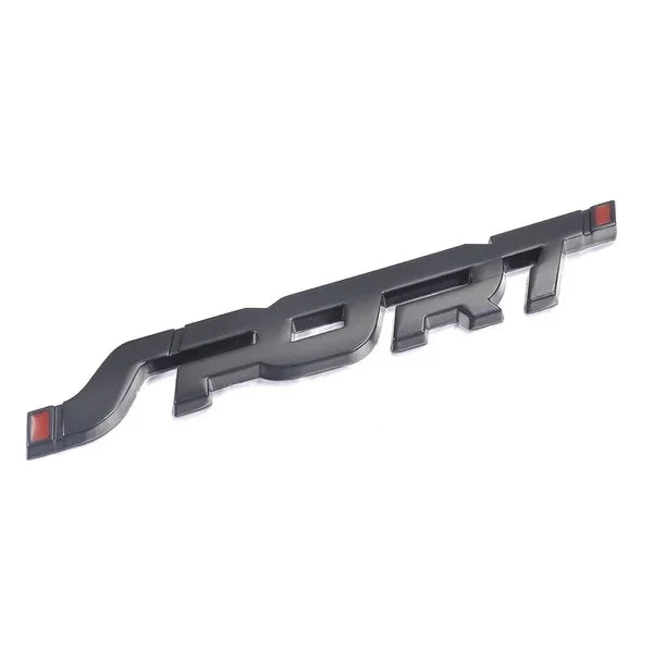 3D Chrome Metal Sport Letter Trunk Emblem Badge Decal - view 13