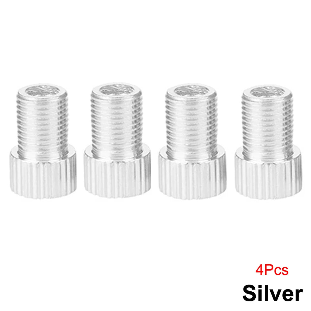 Presta to Schrader Valve Adapter, 4 Pcs, for Standard Pumps