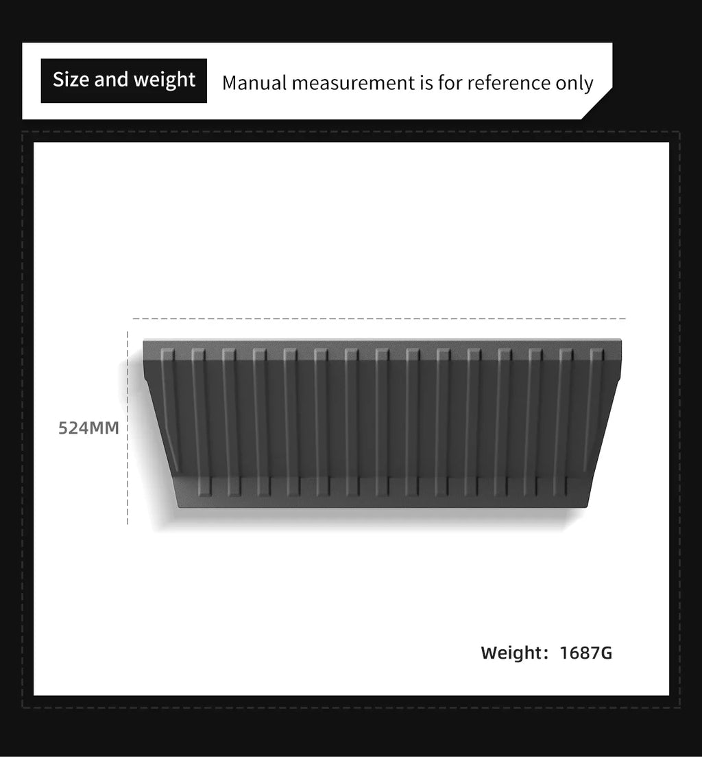 Premium Rear Trunk Cargo Mat for 2024 Tesla Cybertruck - image 6