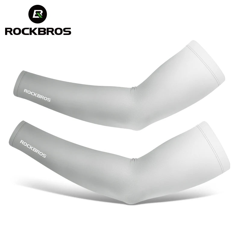 ROCKBROS Ice Silk UV-Protection Cycling Arm Sleeves - image 28