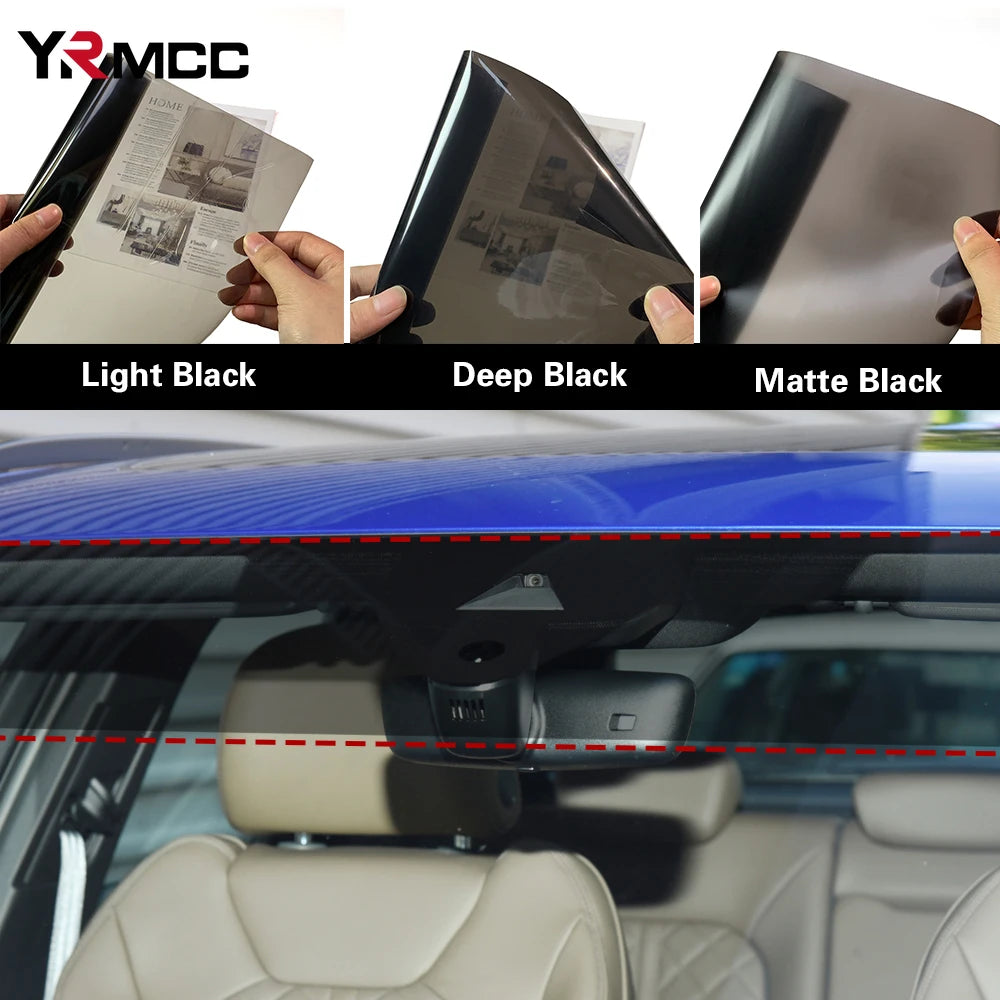 UV Windshield Sun Shade Sticker – Car Sun Protection Film - image 2