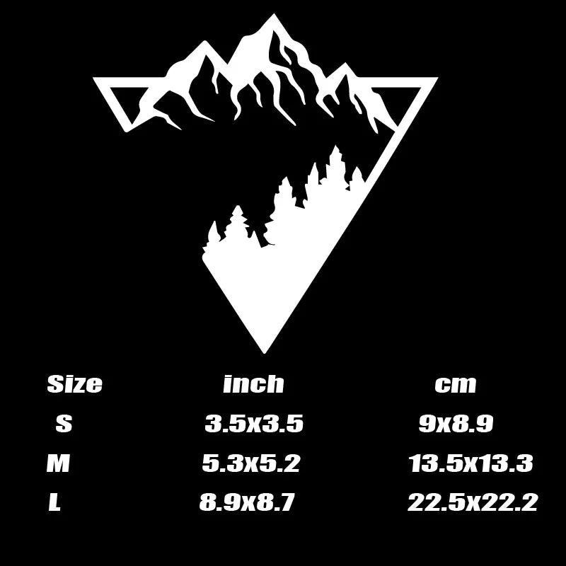 Mountain & Woods Vinyl Stickers for Cars, Laptops & More - image 5