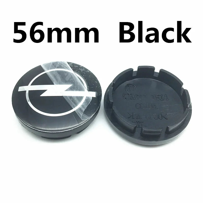4x Opel Logo Hub Caps 54-68mm Dustproof Wheel Rim Covers - image 17