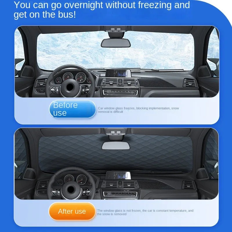 Windshield Snow and Sun Shade Cover