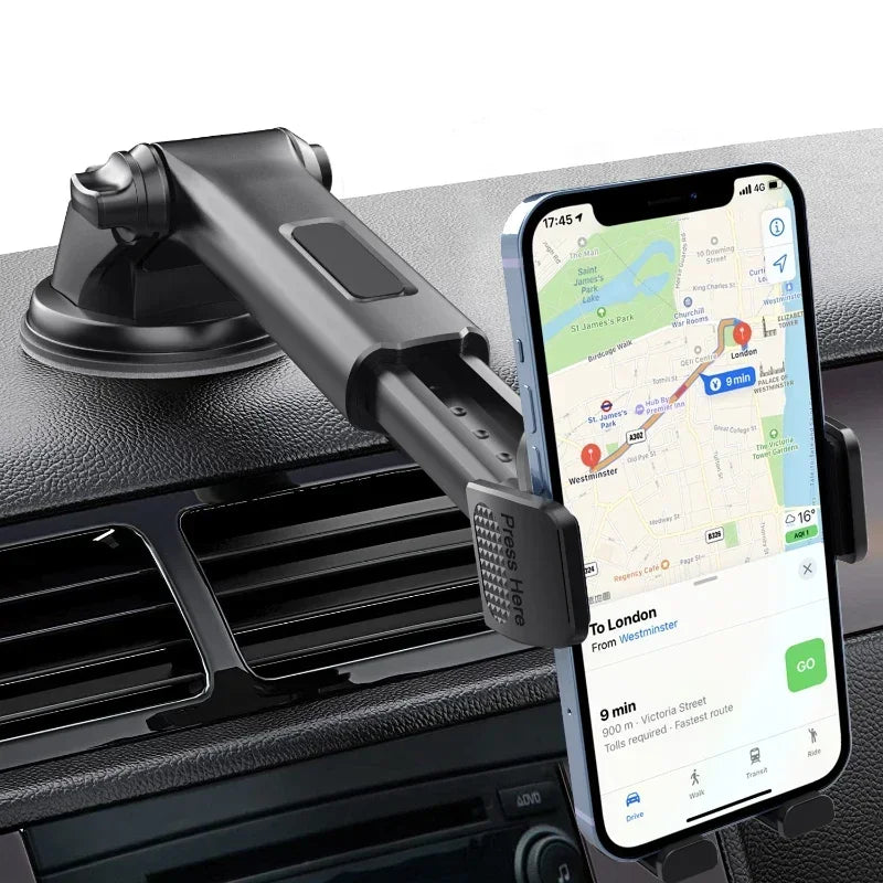 Universal Car Phone Holder for Dashboard & Windshield Mount - image 3