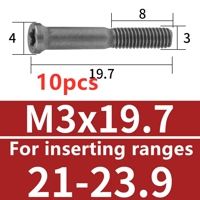Indexable U Drill with Internal Cooling, 3D-10D, 10-25mm Diameter