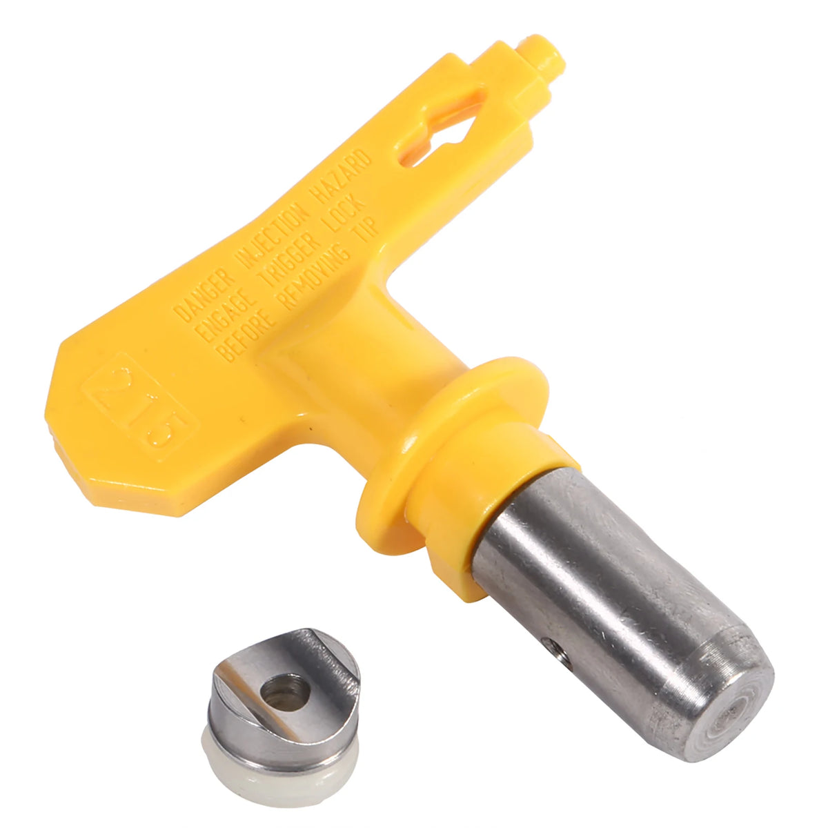 Reversible Tungsten Steel Airless Paint Spray Gun Tip Nozzle Accessory Home Garden