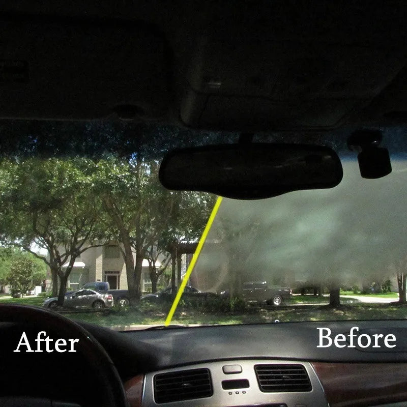 Anti-Fog Spray for Car Windshield & Mirrors – Long-Lasting