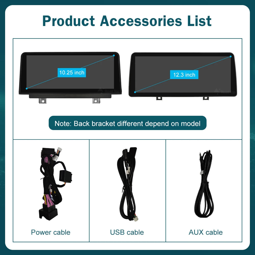 Wireless CarPlay & Android Auto Display for BMW Series 1-4 - image 6