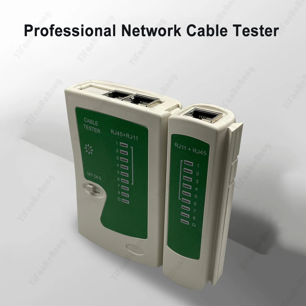 Network Cable Tester for LAN RJ45 RJ11 RJ12 CAT5 CAT6 CAT7 UTP Wire Test Networking Telephone Line Detector Tracker Tool