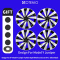 4PCS 19" ABS Wheel Hub Caps for Tesla Model Y Juniper 2025-2026 - image 7