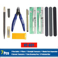 DIY Model Making Basic Tools for Craft Model Car Hobby Building Repairing Assembly Tool Handmade Scissors Tweezers Building Kit