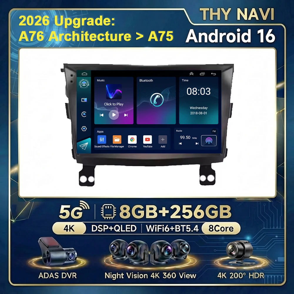 Android Auto Radio for SsangYong Tivoli 2015-2022