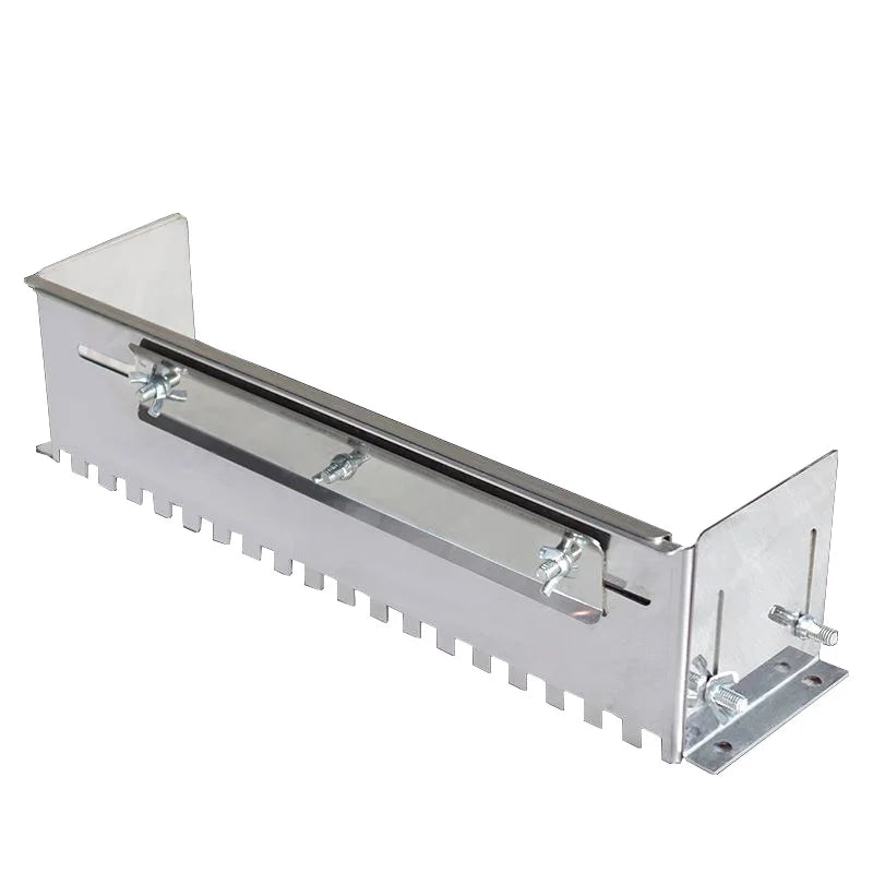 400-800mm Adjustable Notched Trowel Mortar Comb for Fast and Equal Application of Adhesive on the Floor