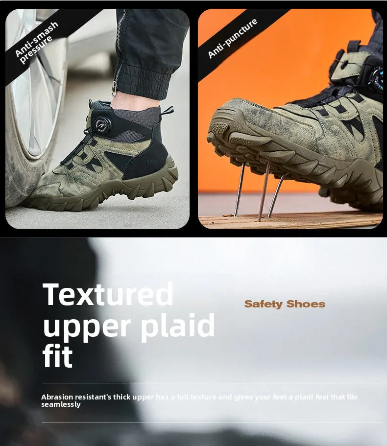Steel Toe Safety Boots, Smash-Proof & Puncture-Resistant - image 16