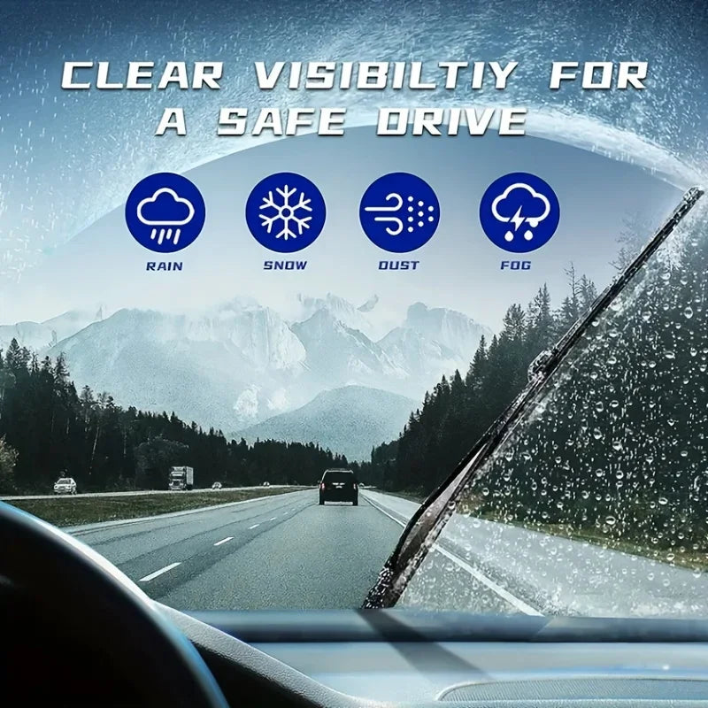 Toyota Yaris Windshield Wiper Blades 2011-2019 All-Weather Set - image 2