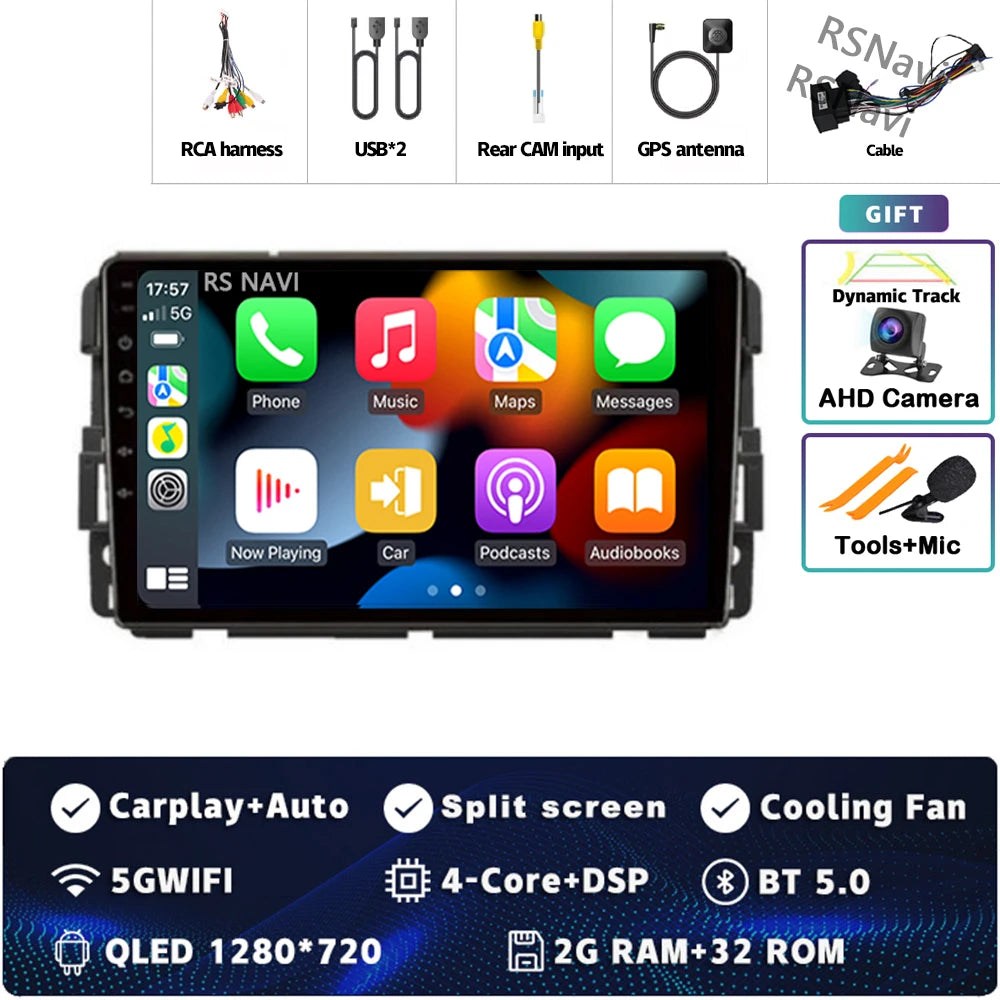 9" Android Car Stereo for Chevy GMC with CarPlay & Android Auto - image 43