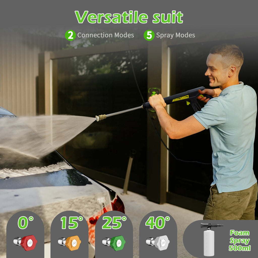 4500 PSI Electric Pressure Washer with Adjustable Nozzles - image 7