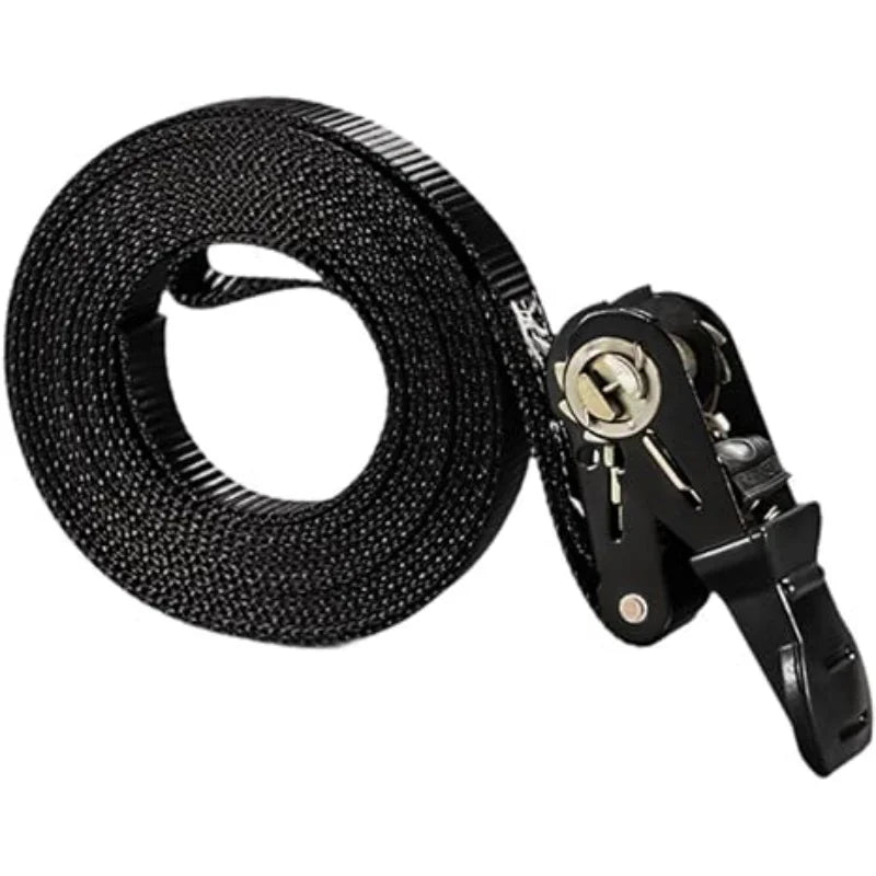 Strong 3/5M Ratchet Lashing Straps Polyester Webbing for Heavy Loads in Moving