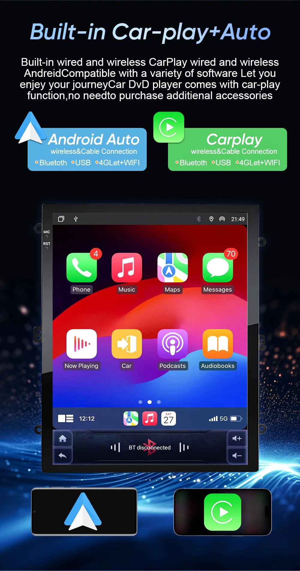 9.7-Inch Android 12 Car Radio for 2014-2017 Jeep Grand Cherokee - image 14