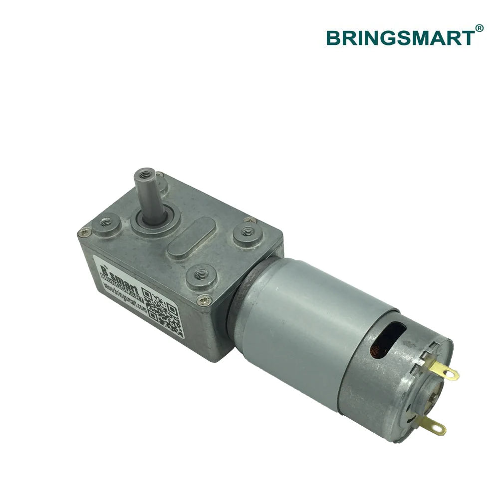 12V/24V DC Worm Gear Motor, Low Speed 2.5-210RPM
