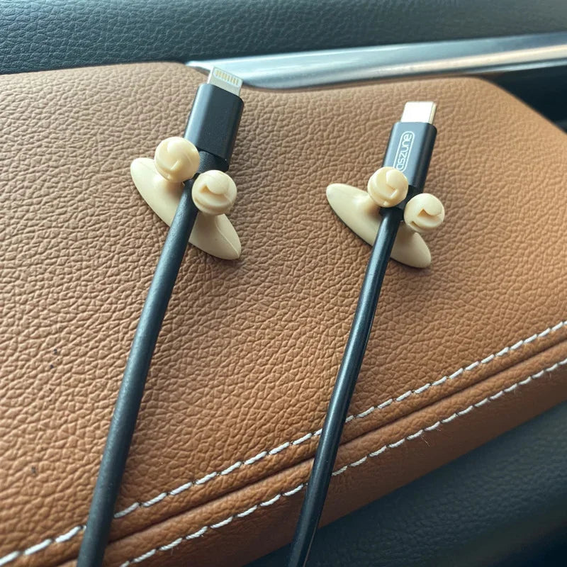 Car Dashboard Cable Organizer - Tangle-Free Charger Holder - image 5