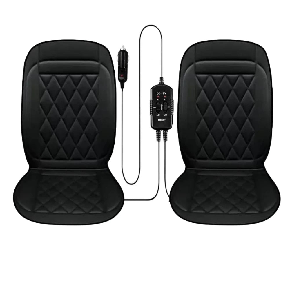 12V Heated Car Seat Cushion with High and Low Settings