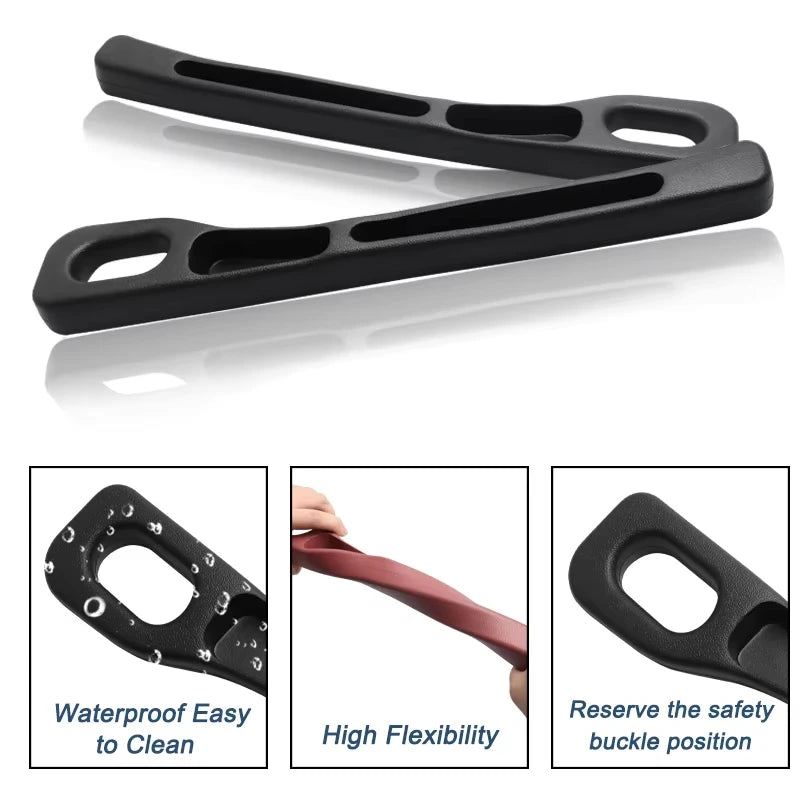 1 Pair Universal Car Seat Gap Filler Organizer Anti-leak Stopper Strip Storage