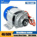 48V 60V Brushless Mid-Drive Motor, 500W to 2000W DC