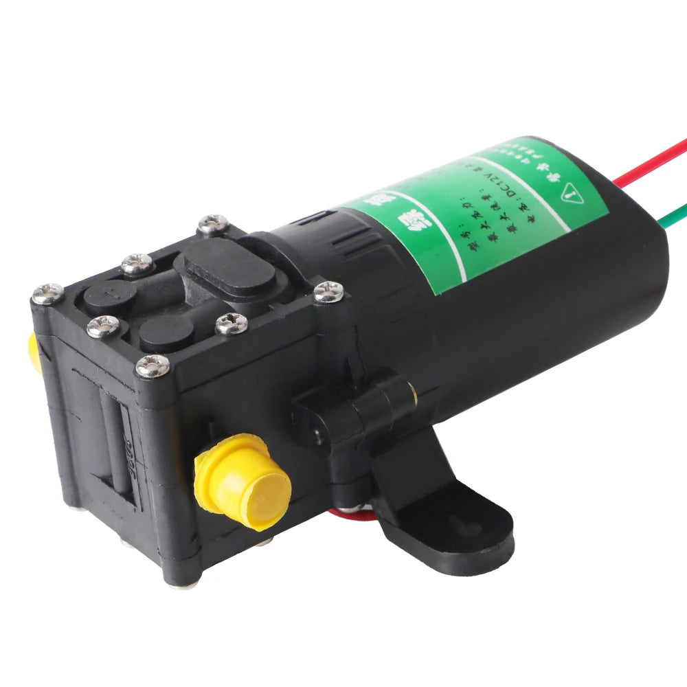 Water Spray Car Wash 3.5L/min Agricultural Electric Water Pump Durable Sprayer Accessories Micro High Pressure Diaphragm DC12V
