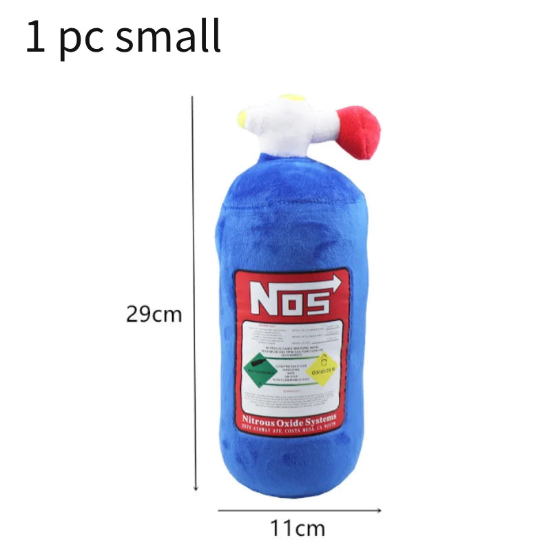 Nitrous Bottle Style Plush Car Neck Pillow and Headrest Cushion