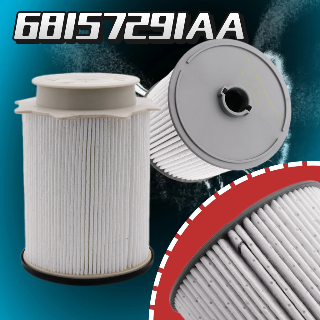 Fuel Filter Set 68157291AA 68436631AA Ram 6.7L Cummins Diesel - image 5