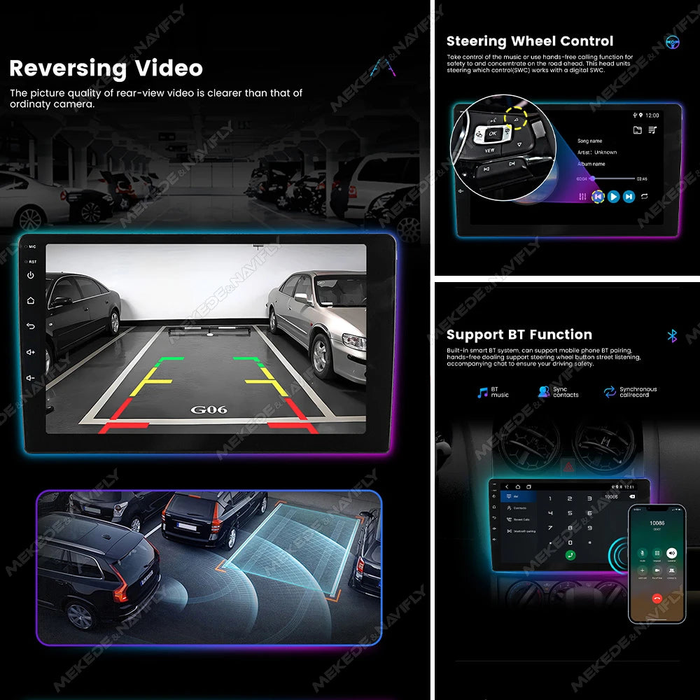 KIA Morning 2017-2020 Wireless CarPlay & Android Auto 9-Inch Player - image 3