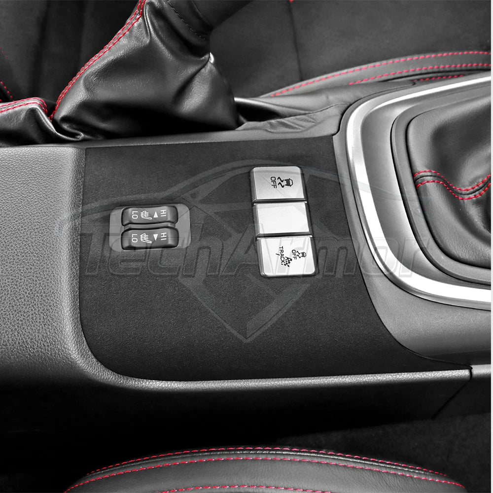 Suede Seat Heater Button Cover for Subaru BRZ GR86 2021-2025 - image 3