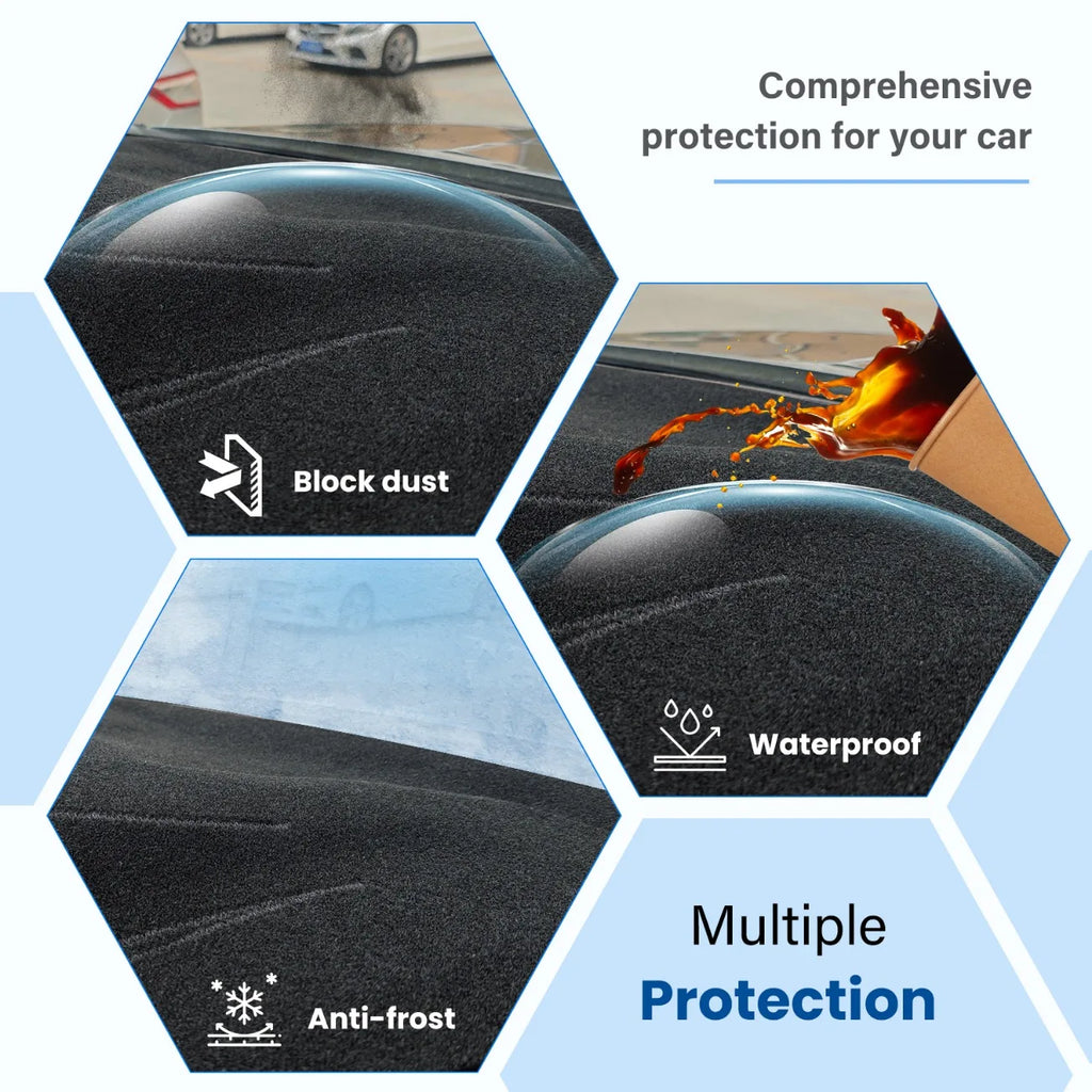 For Chevrolet Equinox EV 2024 2025 2026 Dashboard Cover Mat Sunshade Non-Slip Protector Dash Cover Dash Mat Interior Accessories