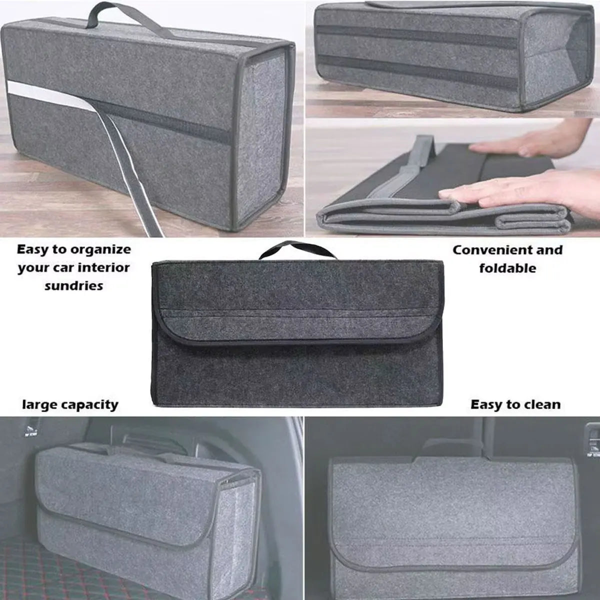 Foldable Felt Trunk Storage Box