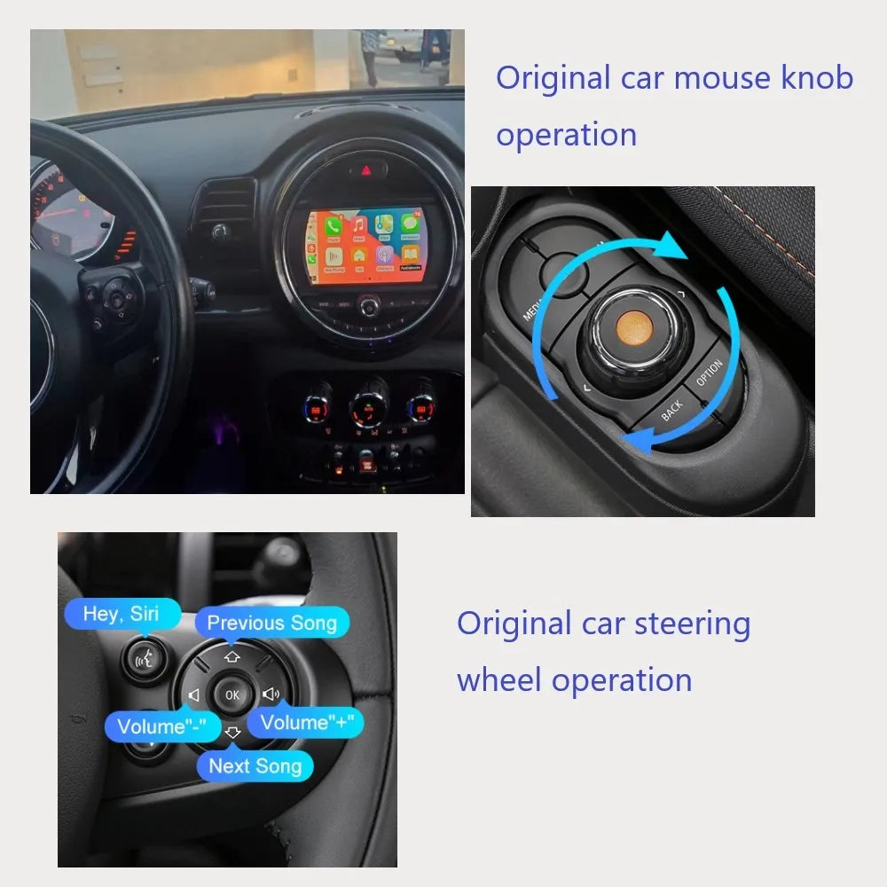 Wireless CarPlay & Android Auto for BMW Mini NBT 2013-2016 - image 2